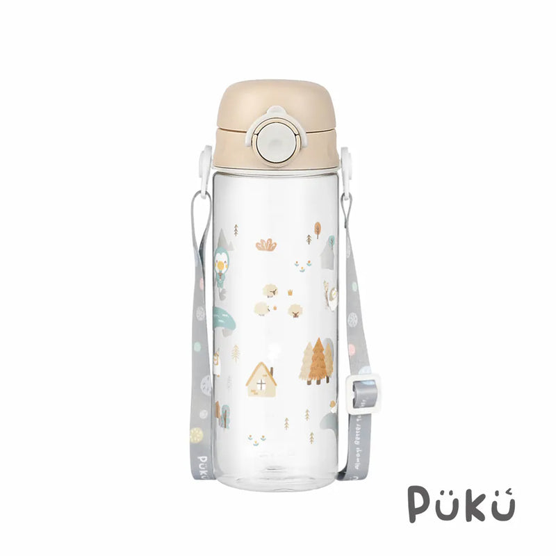 Puku Tritan Straw Bottle 330ml/500ml