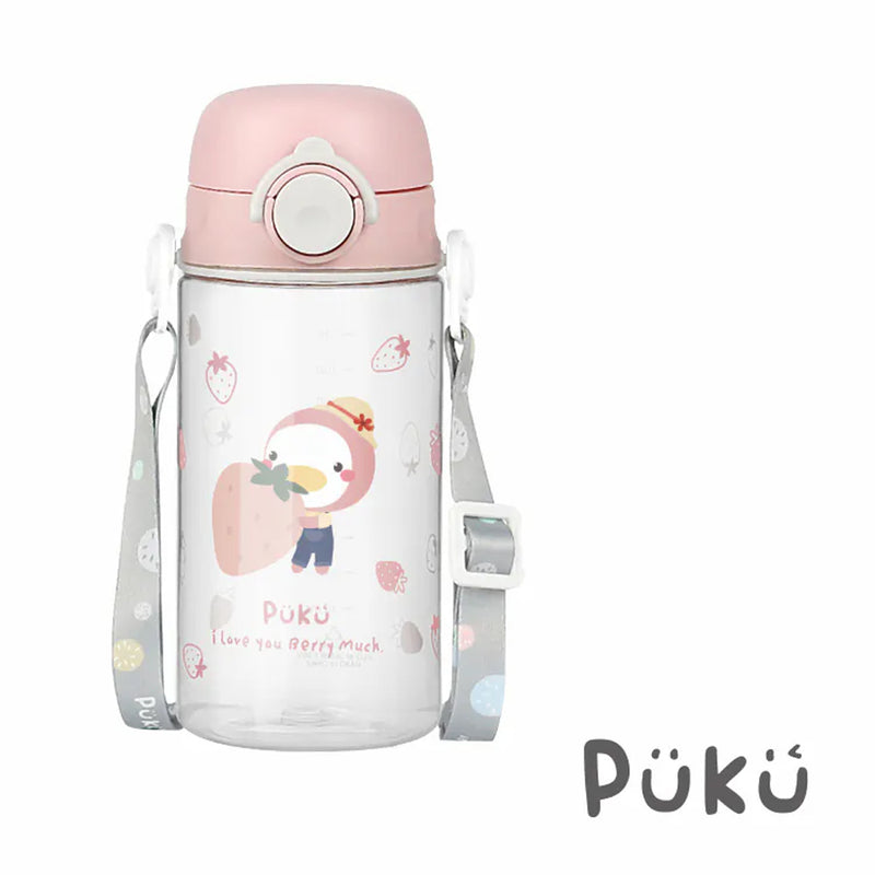 Puku Tritan Straw Bottle 330ml/500ml