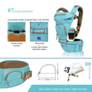 Puku Air Baby Hip Seat Carrier - Coral