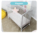 Palette Box Dreamer 7-in-1 Convertible Baby Cot - 2 Colors