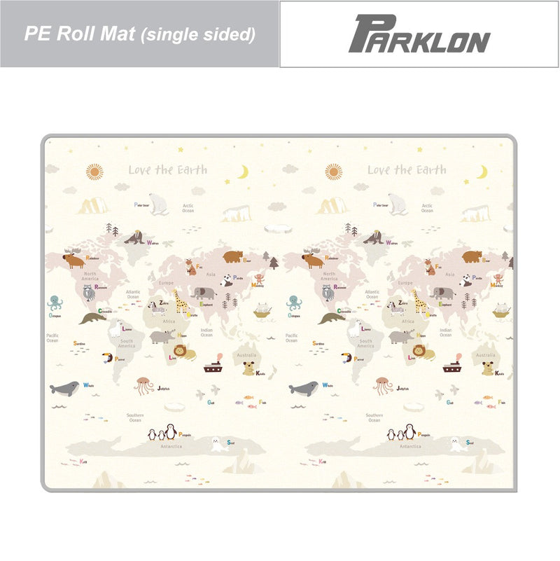 Parklon Single Sided PE Roll Mat Love The Earth (Size: 2000 x 1500 x 15mm)