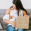 Pearhead Wooden Letterboard Set