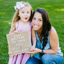 Pearhead Wooden Letterboard Set