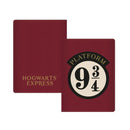 Travelmall Official Licensed Harry Potter PU Leather Passport Holder & Wallet - 9 3/4 Platform