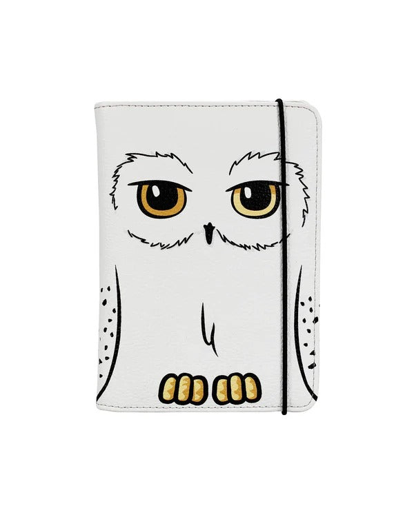 Travelmall Official Licensed Harry Potter PU Leather Passport Holder & Wallet - Hedwig