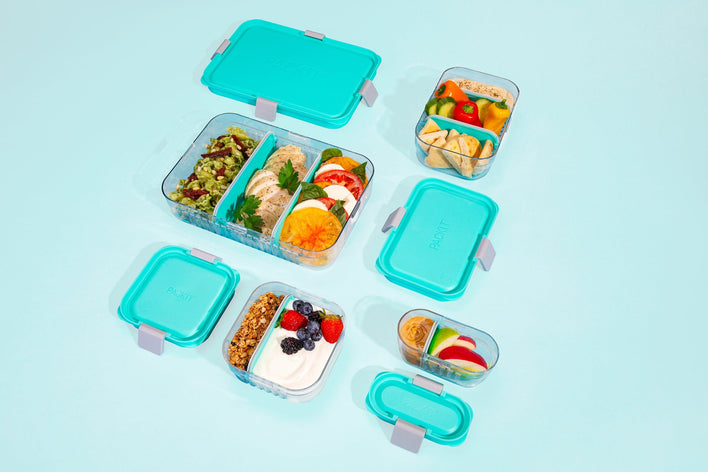 Packit Large Bento Snack Box - Mint
