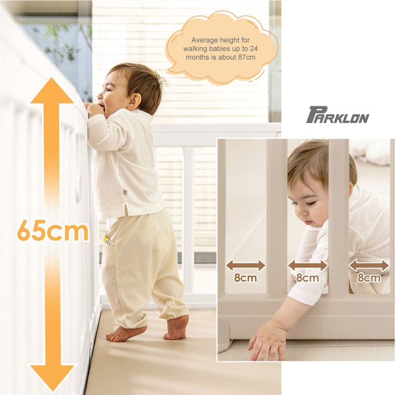[1 Yr Local Warranty] Parklon Baby Room Cream Ivory (L) Size: 2100 x 1400 mm