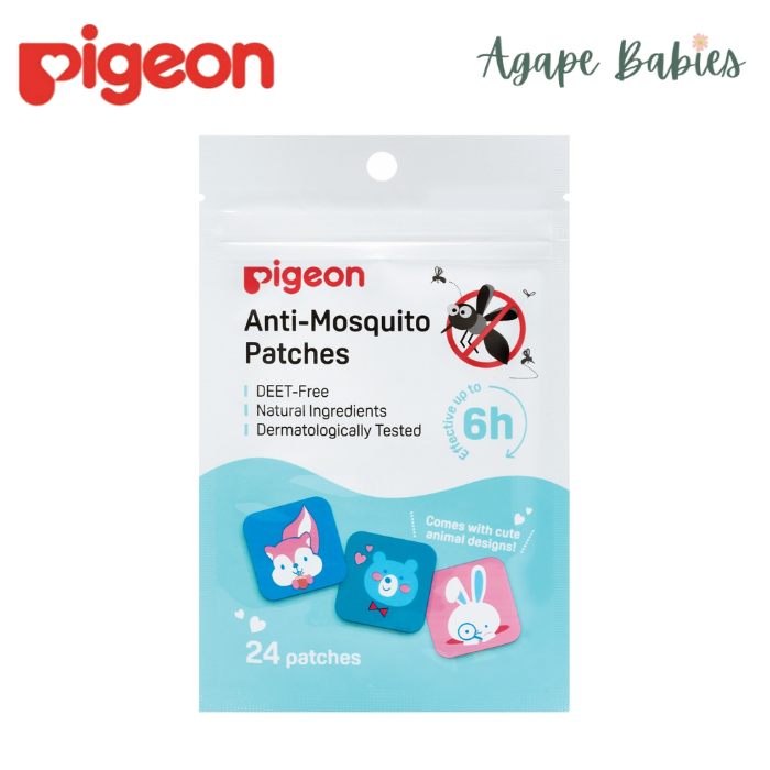 Pigeon Anti Mosquito Patch 24pcs (Made in Thailand)