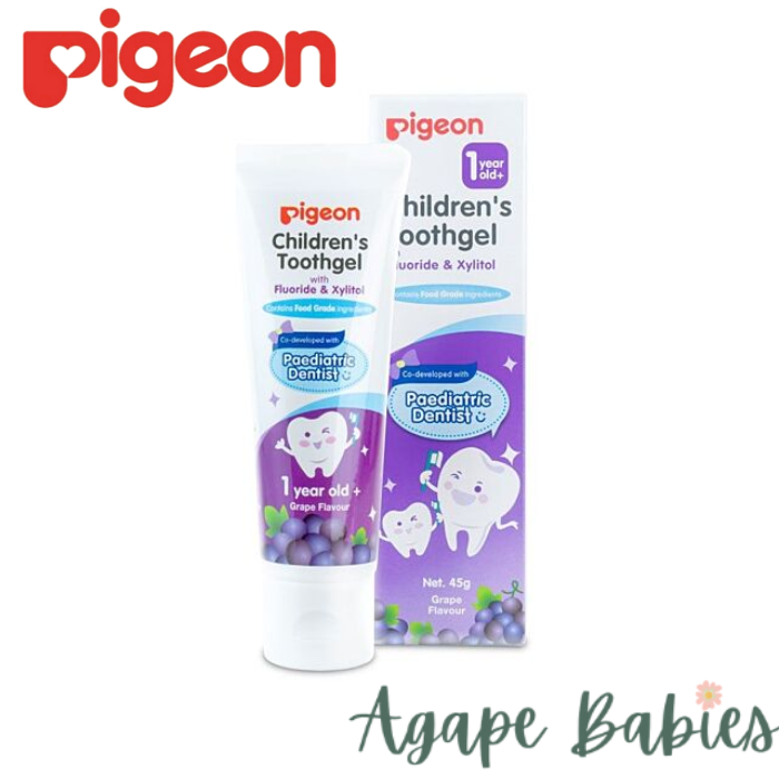 Pigeon Children's Tooth Gel 45gm - Grapes