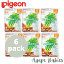 [6-Pack] Pigeon Retort Baby Food Salmon & Veggie Borscht 100g Exp: 12/24