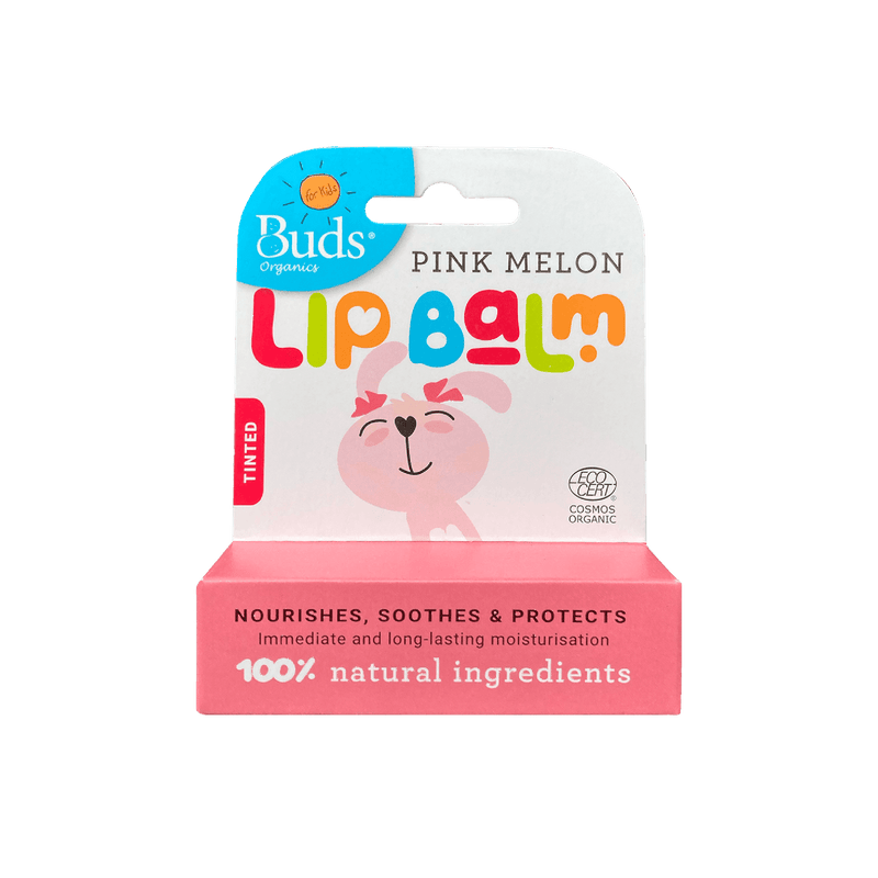 [2-Pack] Buds For Kids Lip Balm 1.6g - Pink Melon