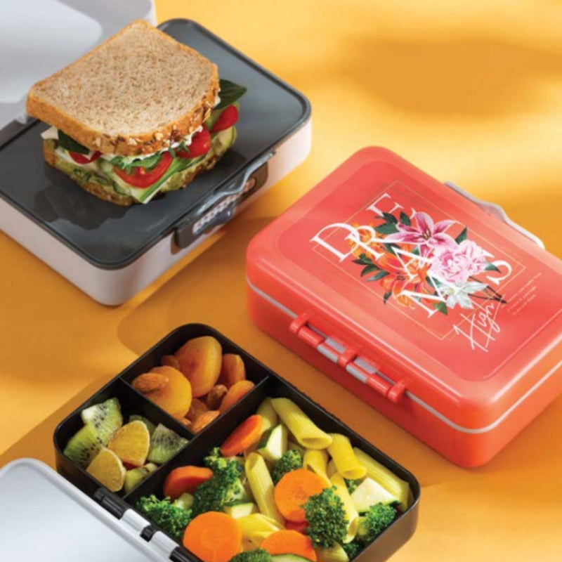 [2-Pack] Renga Tondo Lunch Box - 1L -3 Variation