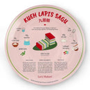 Nom Singapore Recipe Plates Set - 6 Designs