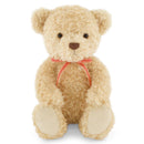 Snuggle Bunnies Arthur The Bear - With Red Stripe Ribbon Bow