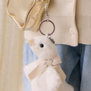 Snuggle Bunnies Rosie The Duck Keyring - With Neck Bow