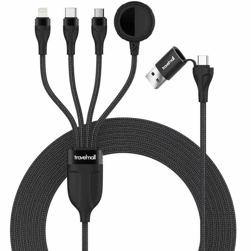 Travelmall Multi-Tool Pro 6-in-1 Smart Cable with Apple Watch Charger