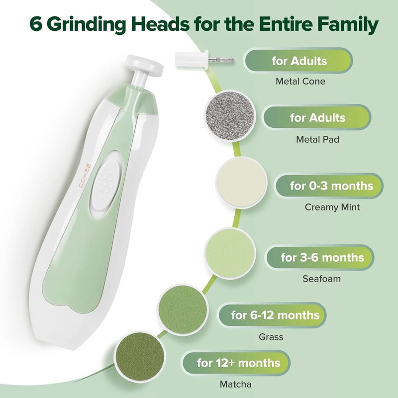 Haakaa Electric Nail Care Set - Acorn