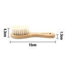Haakaa Goats Wool Wooden Baby Brush & Comb Set