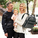 Skip Hop Deco Saffiano Backpack - Interweaved Lines