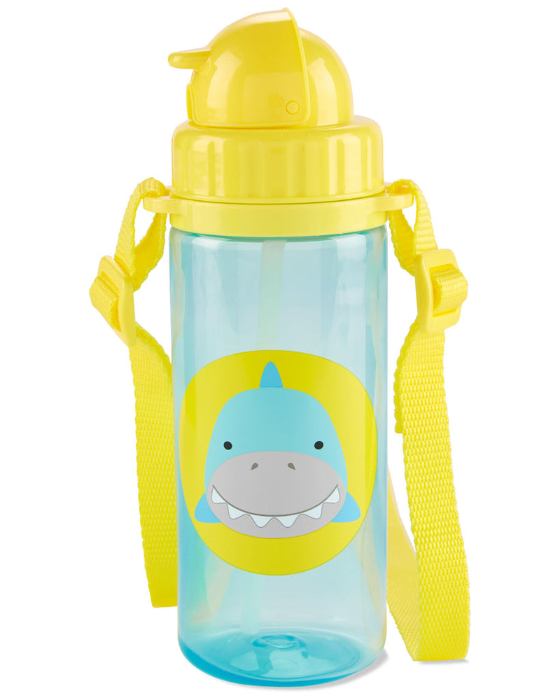 Skip Hop Zoo PP Straw Bottle (Long Strap) - Shark