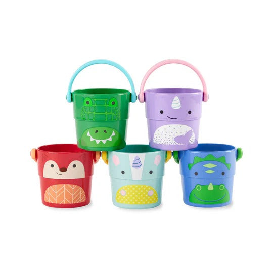 Skip Hop Zoo Stack & Pour Buckets 2.0