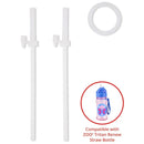[2 Pack] Skip Hop Zoo Tritan Renew Extra Straws - 2pc