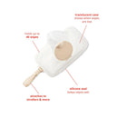 Skip Hop Grab & Go Snug Seal Wipes Case - Oat