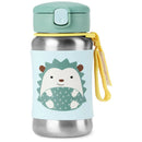 Skip Hop Zoo Stainless Steel Straw Bottle - Hedgehog