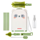 [2-Pack] Snapkis Travel Brush Set