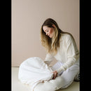 Snuggle Me Natural Infant Lounger with Cover - 4 Colors