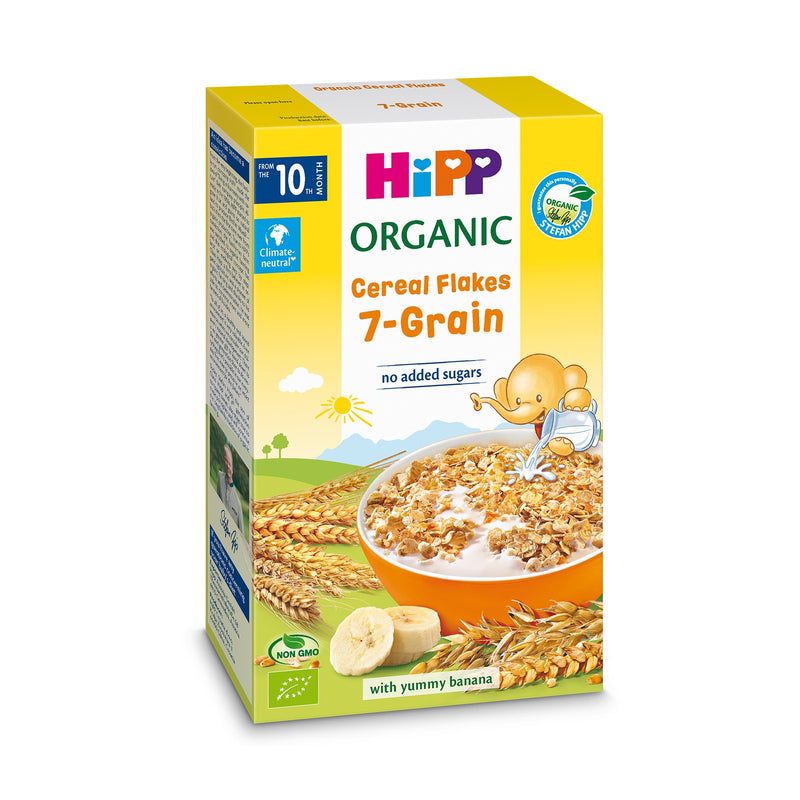 Hipp Cereal Flakes 7 Grain 200g (EU) - 10M Up  Exp: 10/25