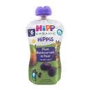 [6-Pack] Hipp Organic Plum Blackcurrant in Pear 100g