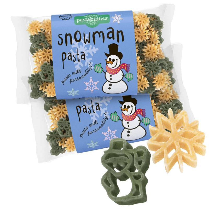 [2 Pack] Pastabilities Snowman Pasta, 397g Exp: 04/27
