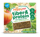 Happy Family Happy Tot Fiber & Protein Soft-Baked Oat Bar - Apple & Spinach, 5 x 25 g. Exp: 03/25