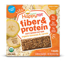 Happy Family Happy Tot Fiber & Protein Soft-Baked Oat Bar - Bananas & Carrots, 5 x 25 g. Exp: 03/25