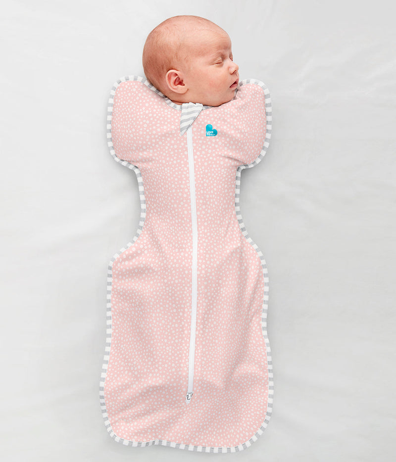 Love To Dream Swaddle UP Original Bamboo 1.0 TOG (Stage 1) - Pink Dot