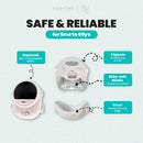 MyLO Astronaut Electric Nail Clipper Trimmer for Baby & Kids Astronaut (1yr Warranty ) - FOC 2 Paraben-Free Fever Cooling Patch Box