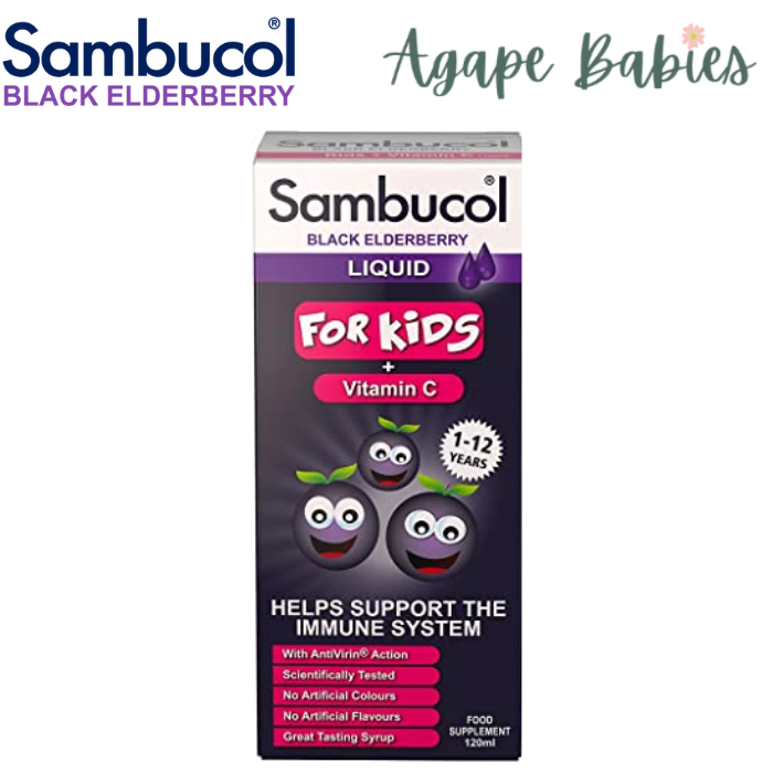 Sambucol Kids (UK Version), 120 ml SINGLE Exp: 09/25