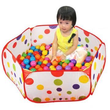 Lucky Baby 100pcs Ball for Playhouse / Ball Pit / Play Tent / Bounce House - Bright Colour