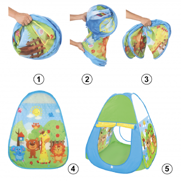 Lucky Baby Play Tent - Safari Tent