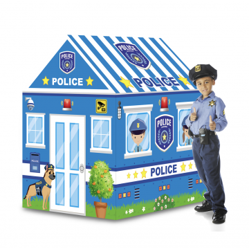 Lucky Baby Police Station Exploration Playhouse