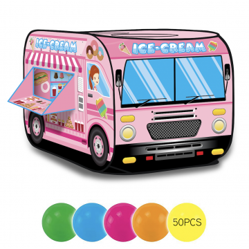 Lucky Baby Ice Cream Truck Exploration Playhouse