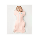Love To Dream Swaddle UP Lite 0.2 TOG (Stage 1) - Light Pink