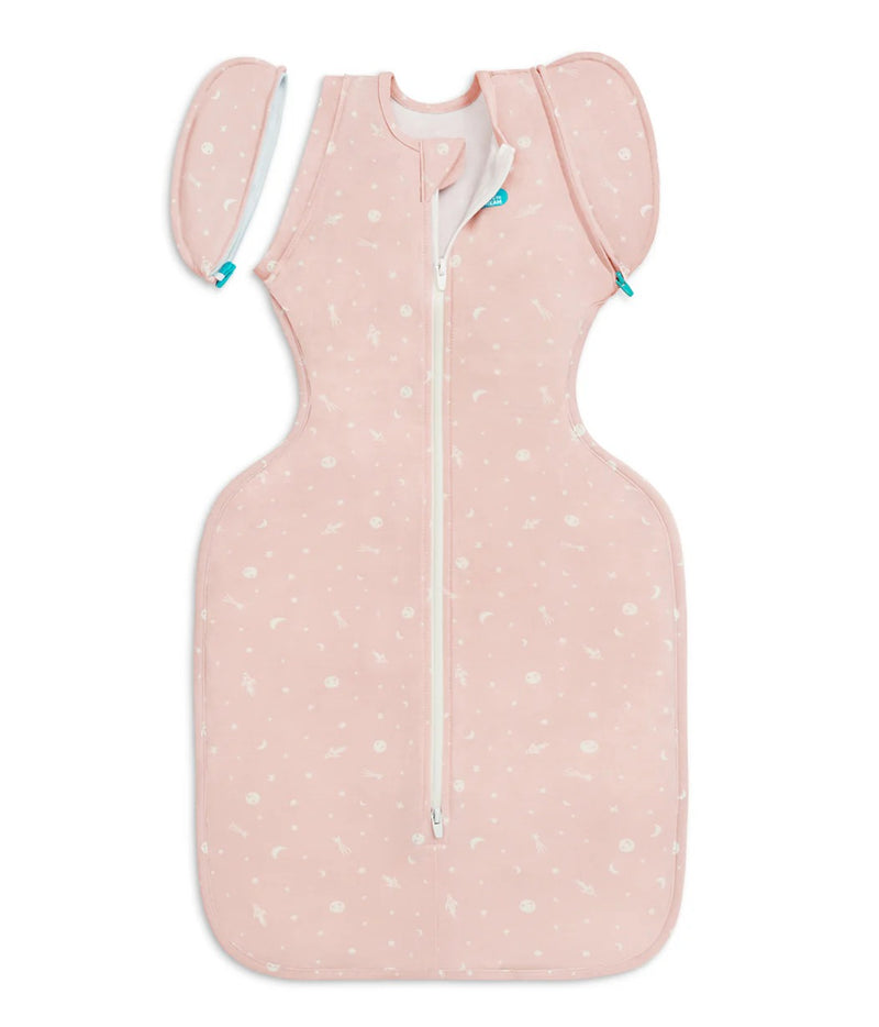 Love To Dream Swaddle Up Transition Bag Bamboo Time & Space - Mid Pink