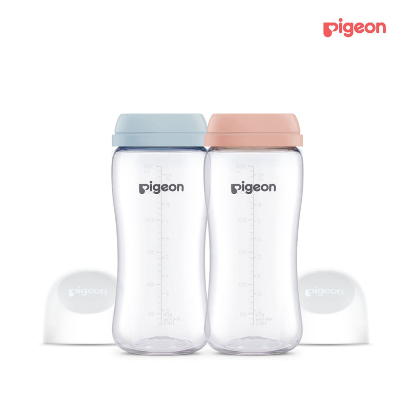 Pigeon SofTouch™ T-Ester Nursing Bottle w/O Nipple - Twin Pack 300ml