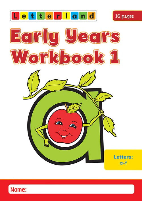 Letterland Early Years Workbooks 1-4