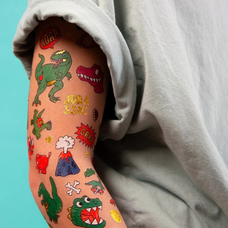 [2 pack] OMY Tattoos - 4 Designs