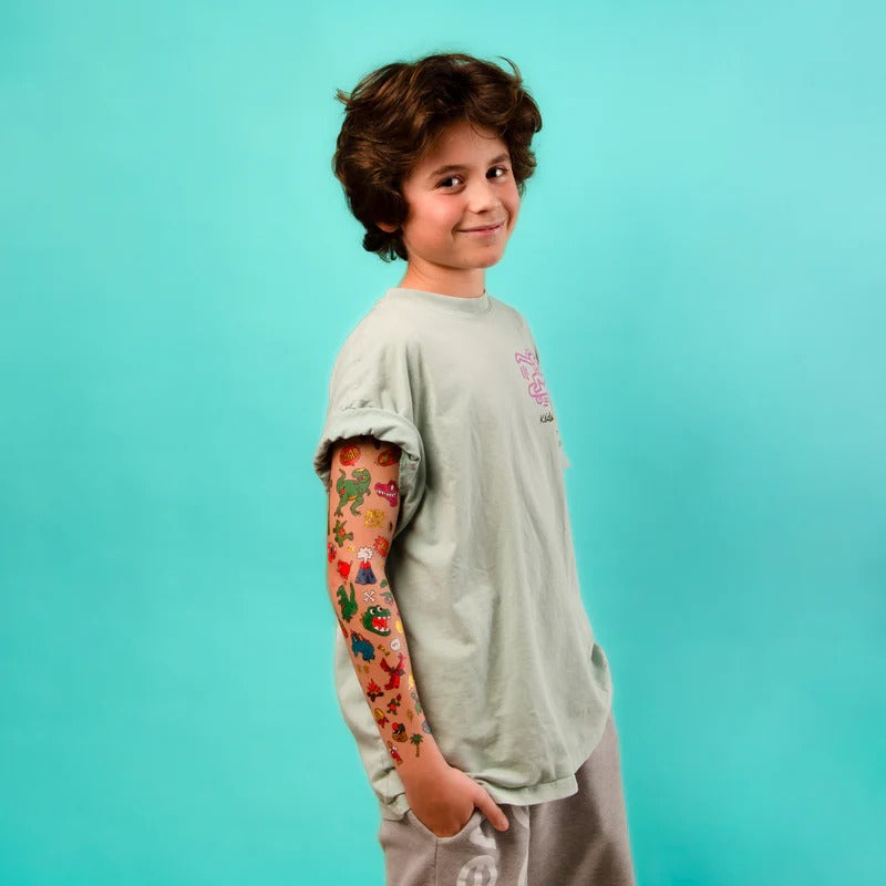 [2 pack] OMY Tattoos - 4 Designs