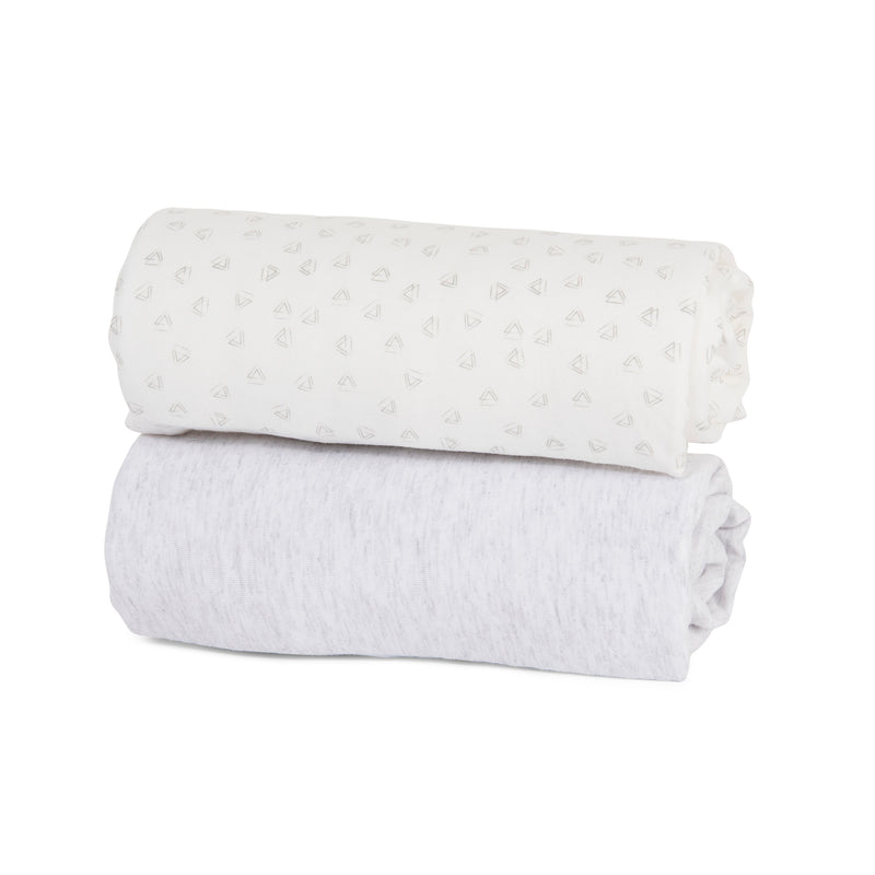 [2-Pack] Tutti Bambini CoZee Fitted Sheets (2Pcs/Pack)