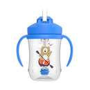 [2 Pack] Dr Brown's Baby's First Straw Cup w/ Handles, 6m+ 9oz/270ml - 5 Colors